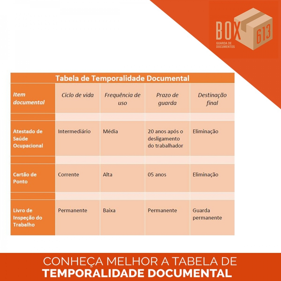 Conheça Melhor a Tabela de Temporalidade Documental