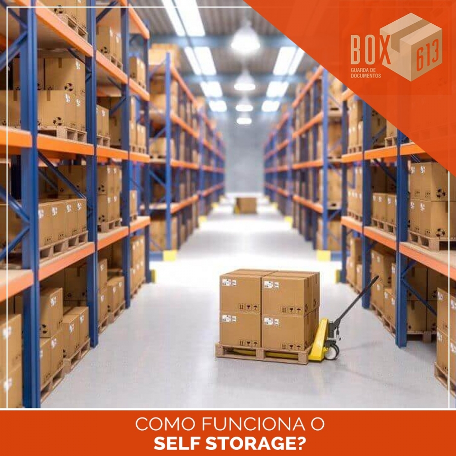 Como funciona o Self Storage?
